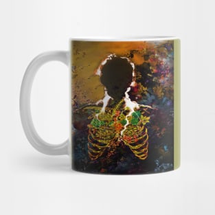 floral lungs imagination -peace Mug